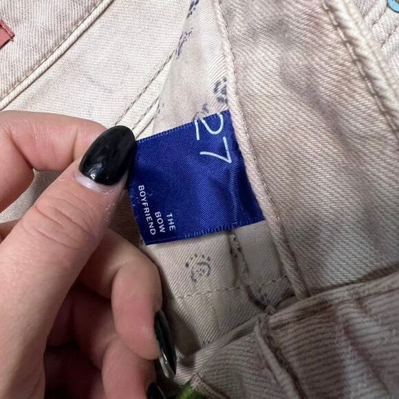 Pilcro The Bow Boyfriend‎ Jeans Women's Size 27 Multicolor Relaxed Fit Denim - Picture 7 of 8